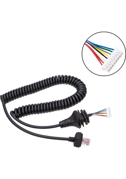 8 Pin HM-152 Mıc Handheld Radyo Hoparlör Mikrofon Pu Kablosu Icom IC-2820H IC2825E Walkıe Tallıe (Yurt Dışından) modelleri