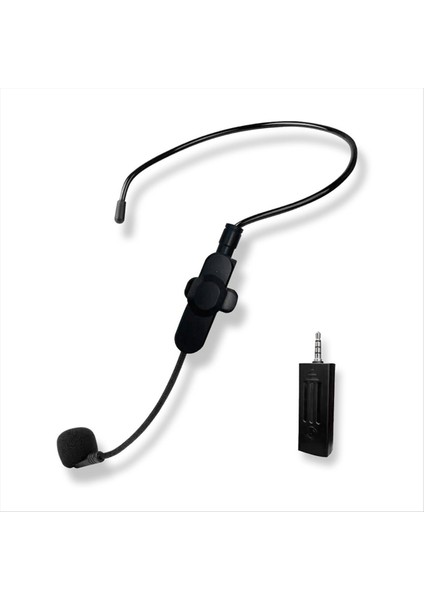 Kablosuz Mikrofon Seti 2 4g Çift Kablosuz Kulaklıklı Mini Taşınabilir Mikrofon Karaoke Tek Mikrofon Için Uygun (Yurt Dışından)