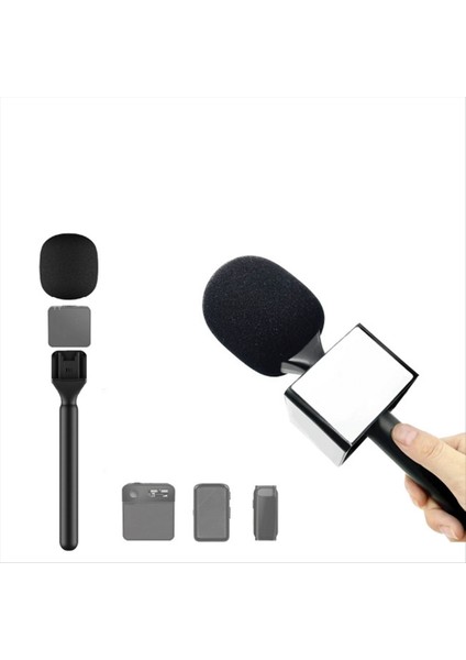 Rode Kablosuz Go/goii/djı Mıc/relacart/kablosuz Verici Için Mikrofon Mikrofon Eldemeli Adaptörü Handheld Adaptör (Yurt Dışından) modelleri