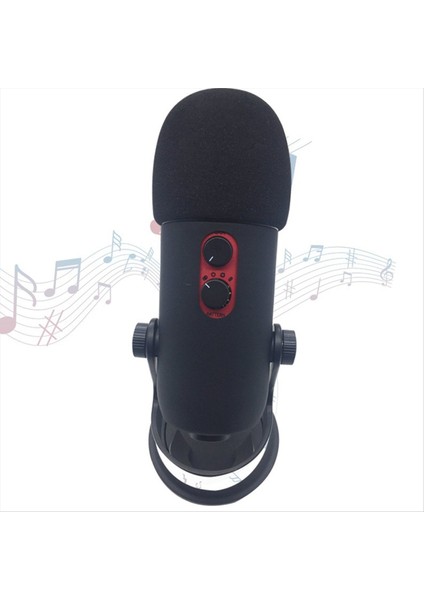 Mavi Yeti Yeti Yeti Için Köpük Mikrofon Ön Cam Pop-Filter Mic Filter Mikrofon Kapak Ön Cam (Yurt Dışından) fırsatları
