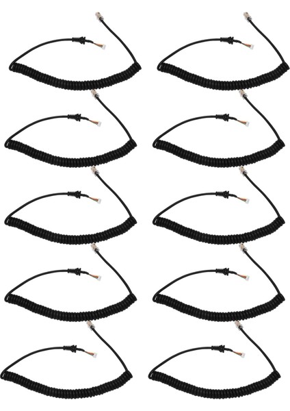 10X Yedek Mikrofonlar Yaesu MH-48A6J FT-7800 FT-8800 FT-8900 FT-7100M FT-2800M FT-8900R (Yurt Dışından)