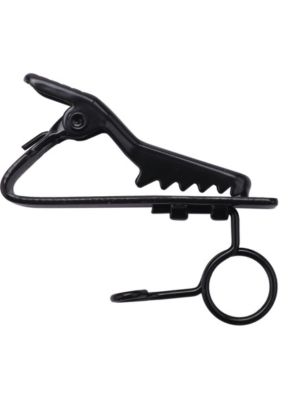 10 Adet Halka Mini 7 5 mm Mikrofon Klips Tutucu Kravat Klips Klipsi Pratik (Siyah) (Yurt Dışından) modelleri