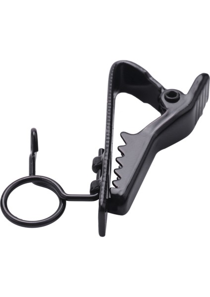 10 Adet Halka Mini 7 5 mm Mikrofon Klips Tutucu Kravat Klips Klipsi Pratik (Siyah) (Yurt Dışından) fırsatları