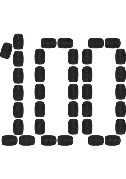 200 Adet Mini Köpük Mikrofon Ön Cam Mikrofon Kapak Köpük Koruması Küçük Yaka ve Kulaklık Mikrofonları Için (Yurt Dışından) fiyatları