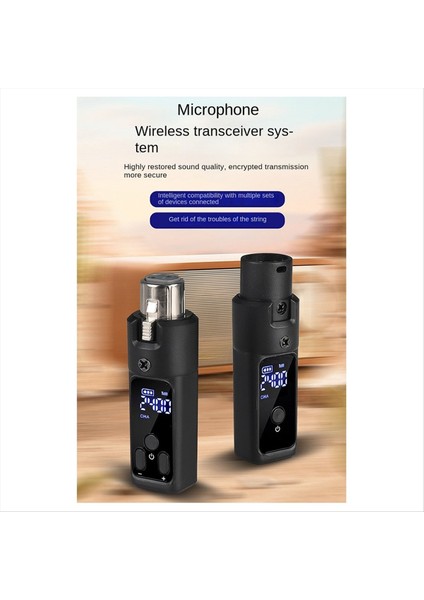 Dinamik Mikrofon Gitar Ses Mikseri Için Uygun Yeni 2 4g Xlr Adaptör Sistemi Kablosuz Mikrofon Verici Alıcısı (Yurt Dışından) fiyatları