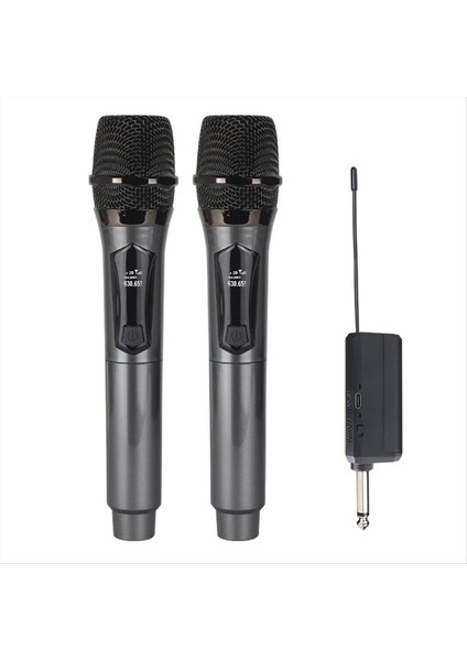 Kablosuz Mikrofon 2 Kanallar Uhf Sabit Frekanslı El Mikrofonu Parti Profesyonel Gösteri Toplantısı Için (Yurt Dışından) indirimleri