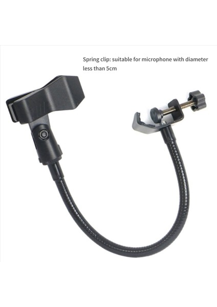 Radyo Yayın Stüdyosu Için Masa Kelepçesi ile 4x Esnek Gooseeck Mikrofon Standı Canlı Yayın Ekipmanları (Yurt Dışından) fırsatları