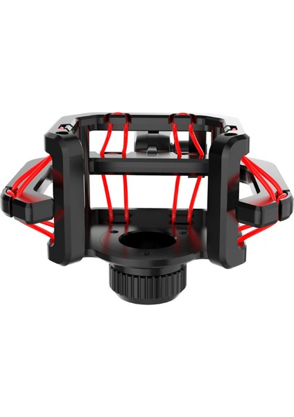 Mikrofon Şok Montajı Mikrofon Filtre Ön Cam Sınırlayın Gürültü Anti Titreşim Ekranı Kararlı Kolay Kurulum Kırmızı (Yurt Dışından) modelleri