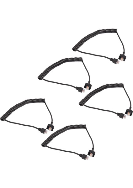 5x 8 Pin Yedek Hoparlör Mikrofon Kablosu Kenwood TK-868G TK-768G TK-862G TK-762G TM-271A TM-471A (Yurt Dışından)