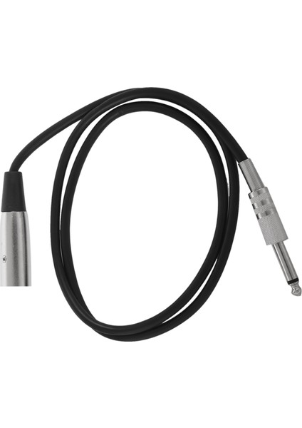 2x Xlr 3 Pin Tapası 6 35MM 1/4 Inç Erkek Mono Jack Fiş Kablosu 1 Metre (Yaklaşık 3 3 Feet) (Yurt Dışından) fırsatları