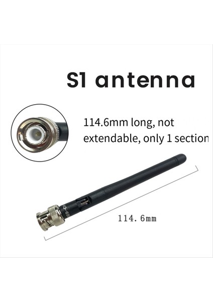 Sennheiser EW100G2 300G3 EW135G3 G4 Kablosuz Alıcı Için Mikrofon S1 Anten (Yurt Dışından) fiyatları