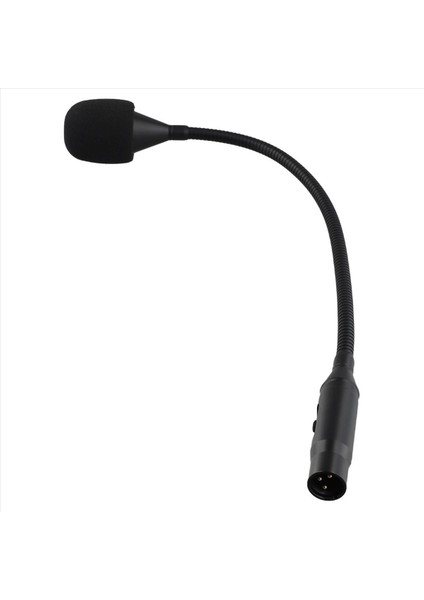 Gooseneck Mikrofon 3 Pin Esnek Gürültü Azaltma Giya Çapası Mikrofonda Toplantı Odaları Için (Yurt Dışından)