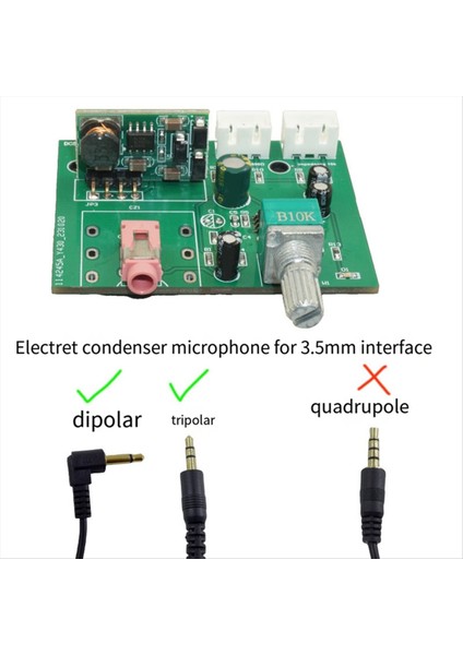 Dinamik Mikrofon Kondansatör Amplifikatör Önsözü Mikrofon Pikap Küçük Sinyal Amplifikasyon Devre Modülü 3 5mm Arayüz (Yurt Dışından) indirimleri