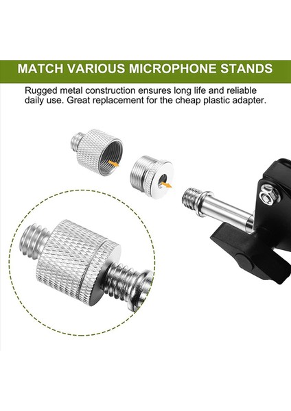 60 Pcs Mikrofon Iplik Adaptör Seti 5/8 Dişi Ila 3/8 Erkek ve 3/8 Dişi Ila 5/8 Erkek Vidalı Adaptör Diş (Yurt Dışından) fırsatları