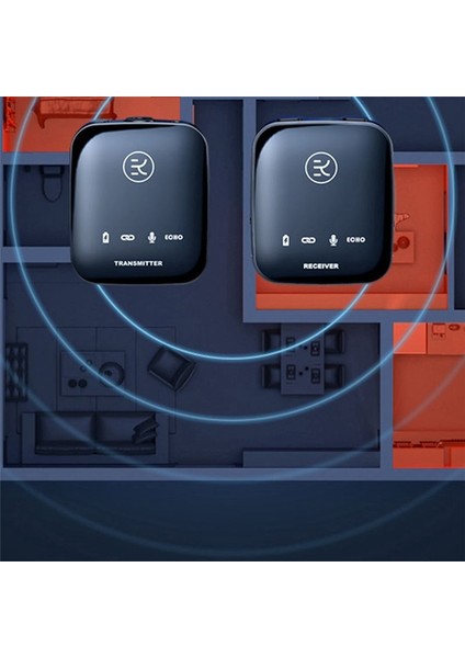 M18 Dslr Kamera Kamera Kamerası Akıllı Telefon ve Tablet Için Bire Bir Kablosuz Lavalier Mikrofon (Yurt Dışından) modelleri