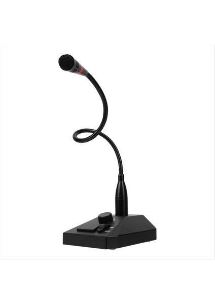 Aliunce SM01 Masaüstü Mikrofonu Walkie Talkie Iki Yönlü Radyo El Taşınağı Mikrofonu Standart 8 Pin Yuvarlak Arayüz (Yurt Dışından) indirimleri