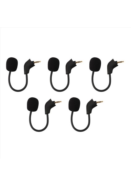 Kingston Hyperx Cloud Iı /bulut Çekirdek Bilgisayar Oyun Kulaklığı Için 5x Yedek Oyun Mikrofonu (Yurt Dışından)