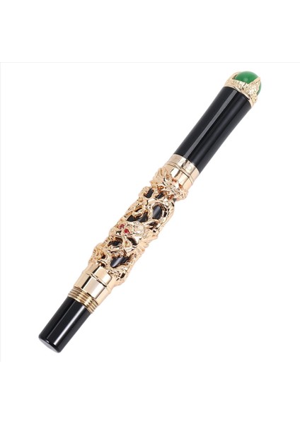 Jinhao Lüks 18KGP 0 5mm Altın Ejderha Ejderha Çeşmesi Kalem Çeşme Kalemi (Yurt Dışından) fiyatları