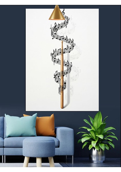 Kül Duman Dalga Soyut Dekoratif Kanvas - Mdf Ahşap Tablo fiyatları