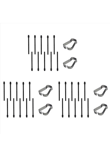 (30 Paket) Marker Kalem Uçları/nıbs Dikkate Değer 2 Stylus Kalem Değiştirme Nıbs/tips Yumuşak (Siyah) (Yurt Dışından)