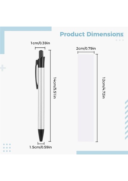 Süblimasyon Kalemleri Boşlukları 12 Adet Isı Transfer Tükenme Kalemleri 12 Adet Küçültmek (Yurt Dışından) fırsatları