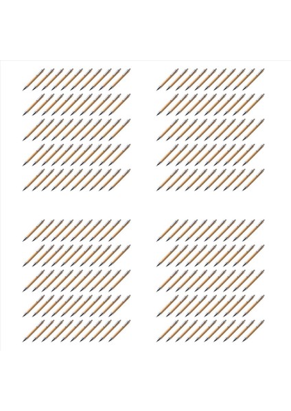 200PCS/LOT Bambu Tükenmez Kalem Kalem Temas Kalemi Ofis ve Okul Malzemeleri Kalem ve Yazma Malzemeleri Mavi Mürekkepli Ler (Yurt Dışından)