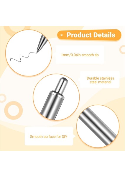 30 Adet Epoksi Kalem Boşlukları Dıy Için Paslanmaz Çelik Kalemler Pürüzsüz Yazılı Özelleştirilebilir Siyah Mürekkep Kalemleri Metal Kalemler (Yurt Dışından) fiyatları