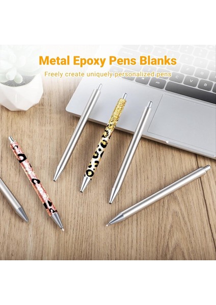 30 Adet Epoksi Kalem Boşlukları Dıy Için Paslanmaz Çelik Kalemler Pürüzsüz Yazılı Özelleştirilebilir Siyah Mürekkep Kalemleri Metal Kalemler (Yurt Dışından) modelleri