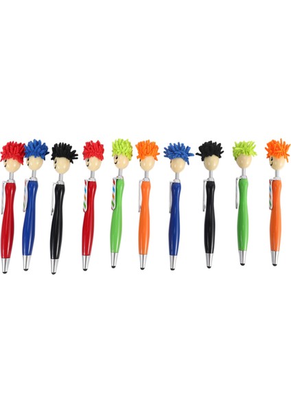 10 Adet Paspas Topper Kalemler Ekran Temizleyici Kalem Kalemleri 3-1 Arada Kalem Kalemi Çocuk ve Yetişkinler Için (Yurt Dışından)