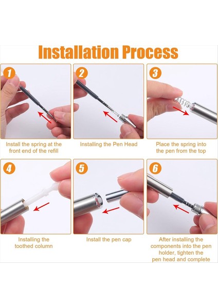 Epoksi Parıltı Kalem Döner Bağlantı Seti Paslanmaz Çelik Kalemler Silikon Fiş Silikon Kalem Kapaklar Dıy Parıltı Için Aletler (Yurt Dışından) fırsatları