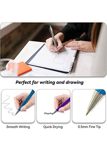 7 Pen Günlük Iş Ofisi Bükü Kalem Seti Açıklama Iş Arkadaşları ve Arkadaşlar Için Yetişkin Tutum Ofisi Si (Yurt Dışından) fırsatları