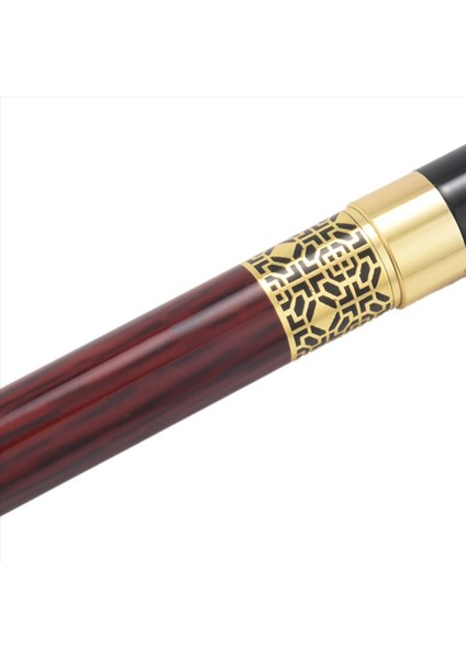 3x Çin Klasik Çeşme Kalemi Altın Metal Ahşap Imza Kalem Ofis Iş Imzası Okulu Öğrenci Si (Yurt Dışından)