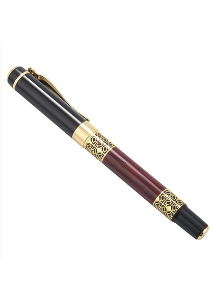 3x Çin Klasik Çeşme Kalemi Altın Metal Ahşap Imza Kalem Ofis Iş Imzası Okulu Öğrenci Si (Yurt Dışından) modelleri