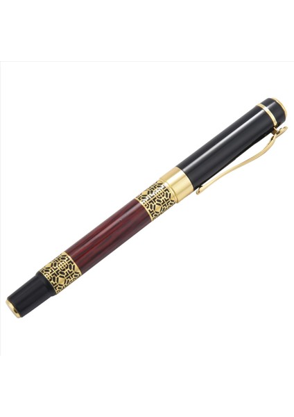 3x Çin Klasik Çeşme Kalemi Altın Metal Ahşap Imza Kalem Ofis Iş Imzası Okulu Öğrenci Si (Yurt Dışından) fırsatları