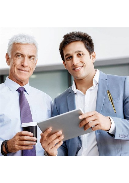 24 Adet Altın Ince Tükenmez Kalemler Siyah Mürekkep 1 mm Orta Nokta Metalik Geri Çekilebilir Kalemler Öğretmenler Ofisi (Yurt Dışından) fiyatları