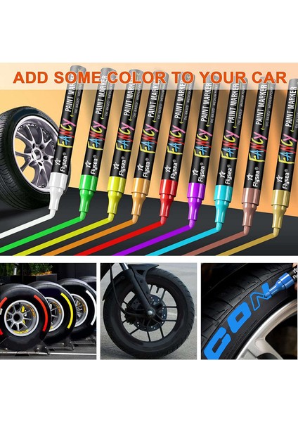 Boya Kalemleri Boya Işaretleri 20 Renk Yağ Tabanlı Su Geçirmez Boya Işaretçisi Kalem Seti Asla Hızlı Kuru ve Kalıcı Solmaya (Yurt Dışından) fiyatları