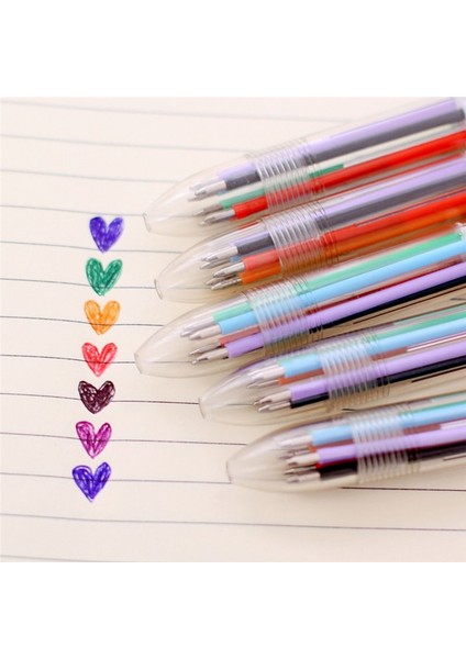 20 Paket Tükenmez Kalem 6 Arada Kalem Çok Renkli Geri Çekilebilir Tükenme Kalemleri 0 5mm Renkli Mürekkep Kalemi Çok Renkli Kalem Okul Için (Yurt Dışından) fiyatları