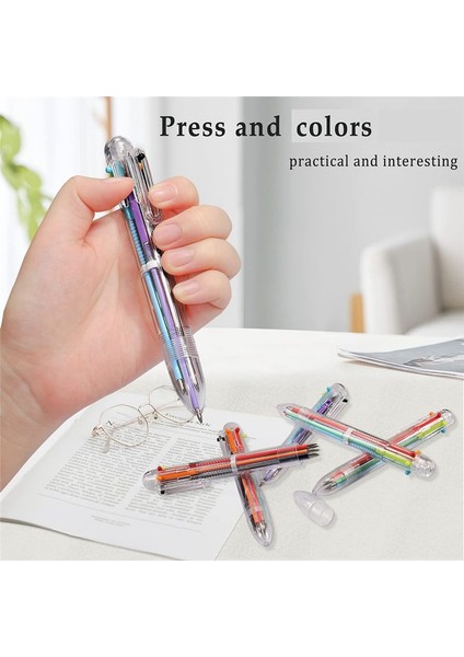 20 Paket Tükenmez Kalem 6 Arada Kalem Çok Renkli Geri Çekilebilir Tükenme Kalemleri 0 5mm Renkli Mürekkep Kalemi Çok Renkli Kalem Okul Için (Yurt Dışından) indirimleri