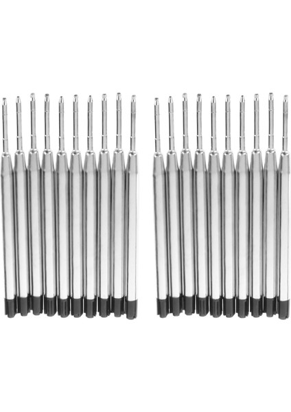 20X Siyah Tükenmez Kalem Yatımlar Parker Stili Için Ortak Ortak Orta Ortam (Yurt Dışından)