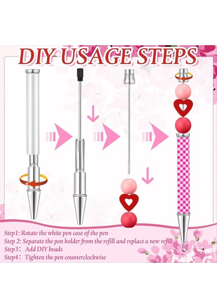 24 Adet Süblimasyon Boncuklu Kalemler Metalik Siyah Mürekkep Kalemleri Dıy Isı Transfer Tükenme Kalemleri Okul Malzemeleri (Yurt Dışından) fırsatları