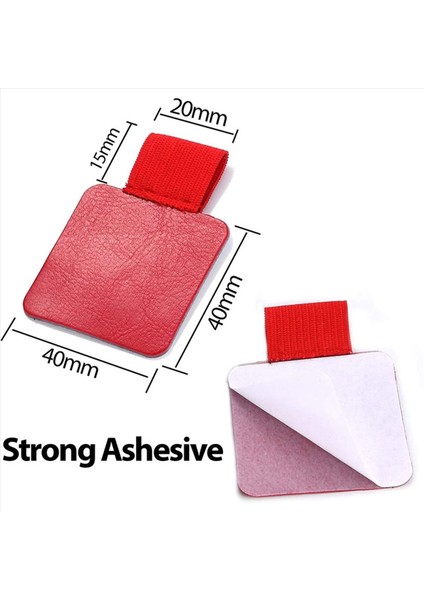 24 Paket Kalem Döngüsü Tutucu Kendi Kendine Yapışkan Kalem Tutucu Kalem Elastik Döngü Dizüstü Bilgisayarlar Dergiler Takvimler (Fotoğraf Rengi) (Yurt Dışından) fırsatları