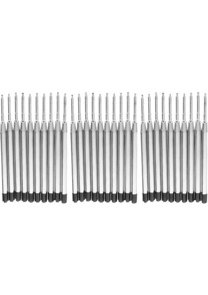 30X Siyah Tükenmez Kalem Doldururlar Parker Tarzı Için Ortak Ince Nokta Ortamı (Yurt Dışından)