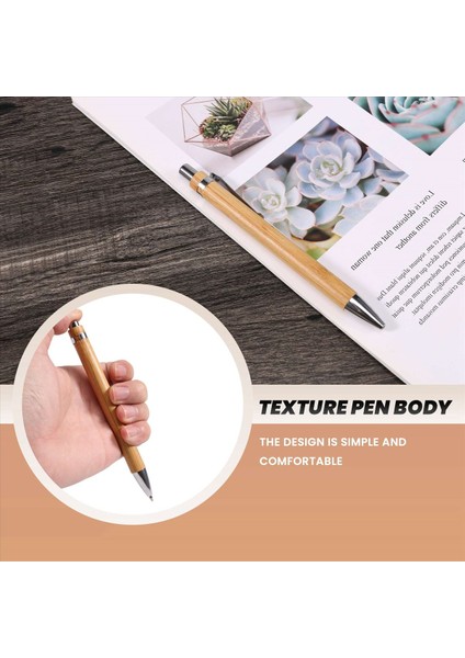 50PCS/LOT Bambu Tükenmez Kalem Kalemi Temas Kalemi Ofisi &amp Okul Malzemeleri Kalemler ve Yazma Malzemeleri Mavi Mürekkepli Ler (Yurt Dışından) modelleri