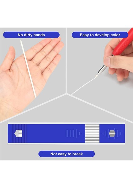 48 Adet Marangoz Kalem Kurşun Doldurmalar 2 8 mm Beyaz Katı Mekanik Marangoz Kalemleri Doldurma Değiştirme (Yurt Dışından) fiyatları