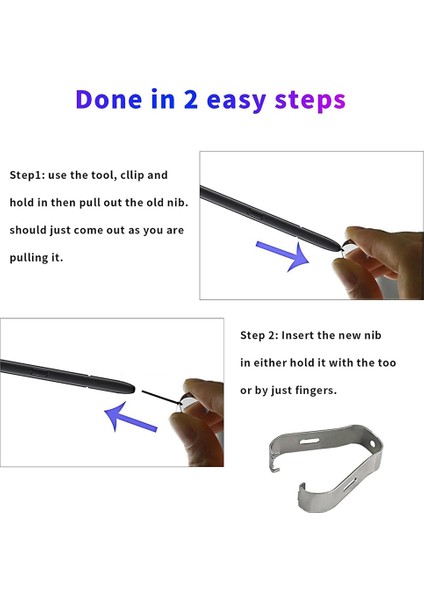 Metal Nıbs/tıps Galaxy Tab S9/S9FE+/S9 Ultra/s8/s8+/s8 ULTRA/S22/S23/S24 Ultra Spen (Yurt Dışından) fırsatları