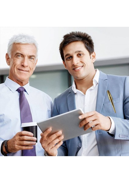 36 Pcs Gold Ince Beyaz Kalemler Siyah Mürekkep 1 mm Orta Nokta Metalik Geri Çekilebilir Kalemler Öğrenciler Ofisi (Yurt Dışından) modelleri