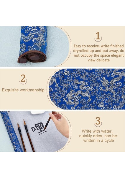 Mürekkep Yok Çin Hattı Uygulaması Set Su Yazma Bezi Parşömenleri Yeni Başlayanlar Için Geleneksel Geleneksel Stil 1 (Yurt Dışından) fiyatları