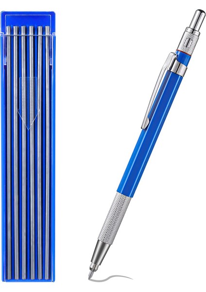 3x Mekanik Kalemler Boru Tesisatçı Kaynakçı Çelik Yapı Imalat Için Yapı Kalemeleri ile Metal Marker (Yurt Dışından) indirimleri