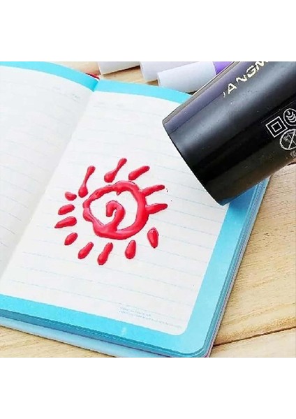 12 Adet Çocuklar Için Sihirli Kabarık Kalemler Sihirli Patlamış Mısır Kalemleri Diy Kabarcık Patlamış Mısır Çizim Kalemleri Patlamış Mısır Renkleri Kalemler (Yurt Dışından) fırsatları