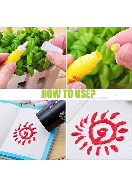 12 Adet Çocuklar Için Sihirli Kabarık Kalemler Sihirli Patlamış Mısır Kalemleri Diy Kabarcık Patlamış Mısır Çizim Kalemleri Patlamış Mısır Renkleri Kalemler (Yurt Dışından) indirimleri